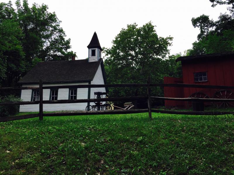 Meadowcroftbldg.179205100_std There's a church, a blacksmith shop, and an old school house you can visit too!